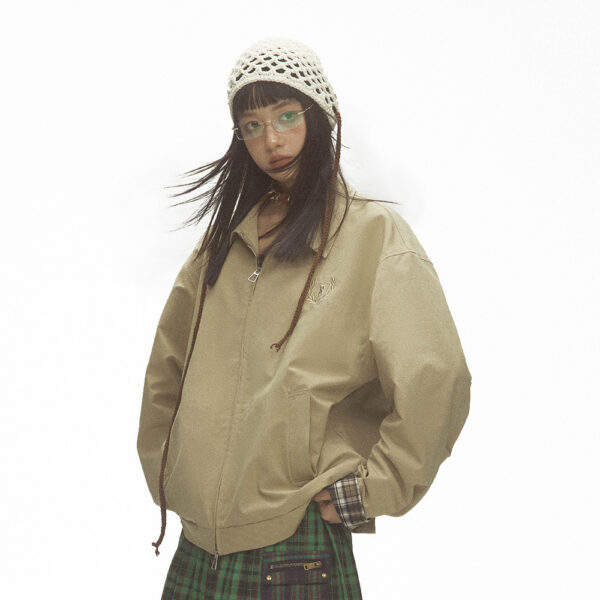 American Style Loose Jacket Trench Coat Same Style For Men And Women - Image 2