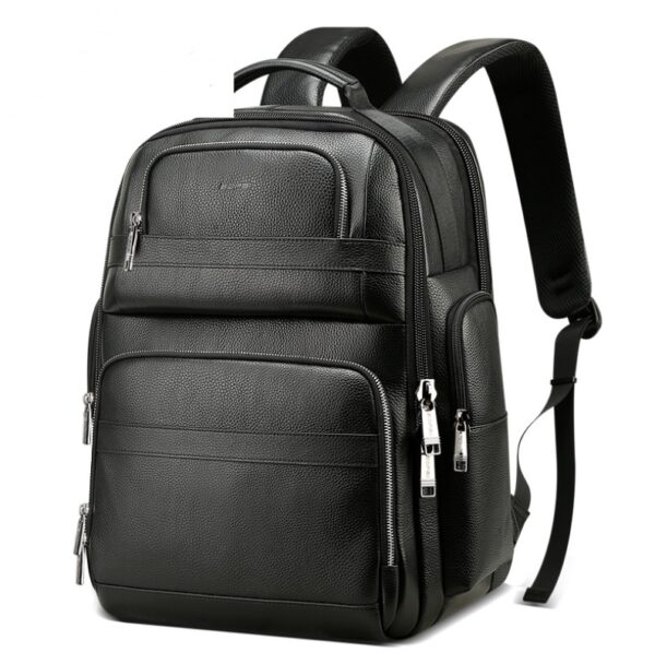 Top layer leather backpack - Image 3