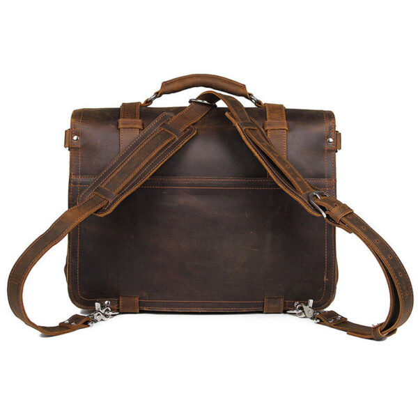 Crazy Horse Leather Tote - Image 4