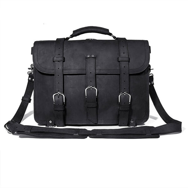 Crazy Horse Leather Tote - Image 9