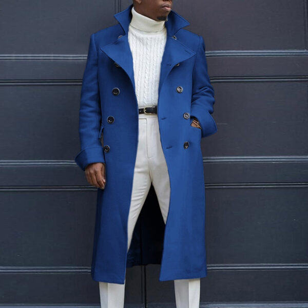 British Loose Coat Mid-Length Trench Coat - Image 2