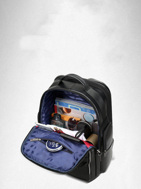 Top layer leather backpack - Image 2