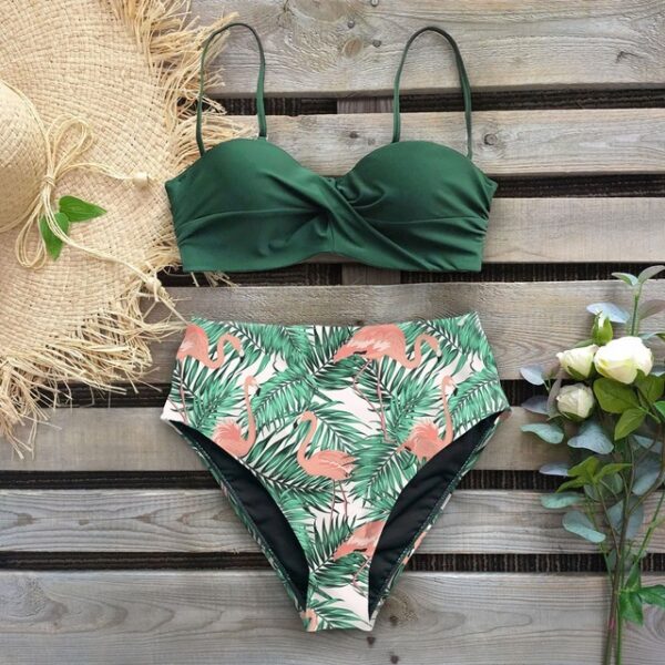 Bikini Swimwear Swimsuit Swim Suit Women Woman High Waist - Image 7