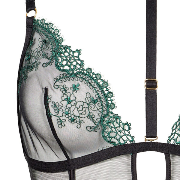 Deep V-free Jumpsuit Close-fitting Lingerie For Women - Image 7