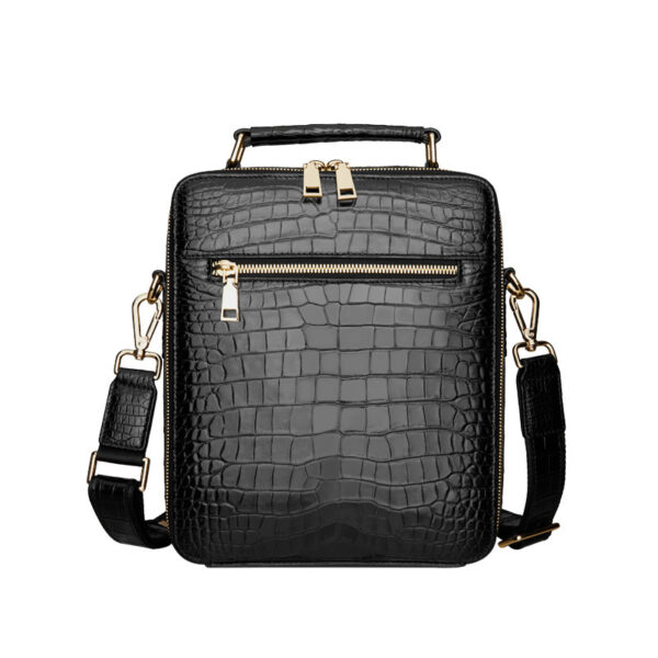 New Fashion Personalized Leather Men's Handbag - Image 3