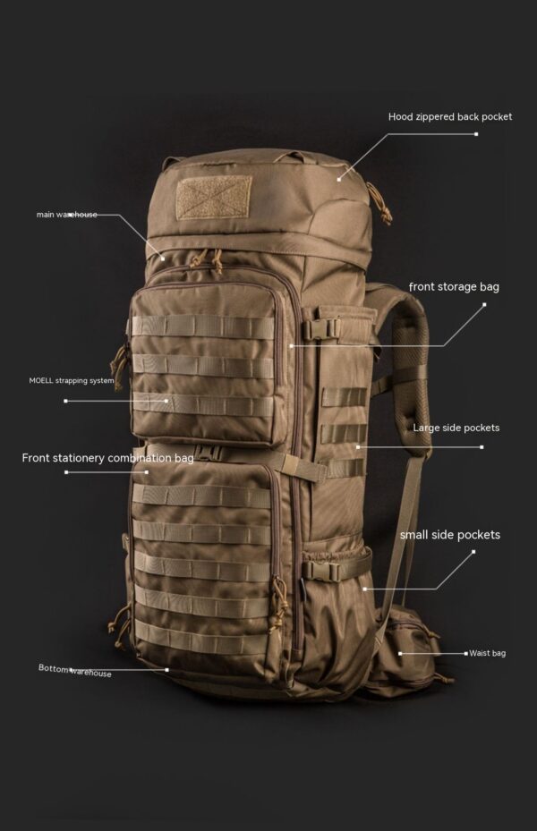 Outdoor Camouflage Men's And Women's Backpack - Image 4