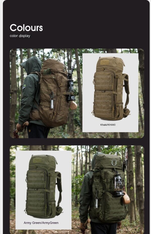 Outdoor Camouflage Men's And Women's Backpack - Image 8