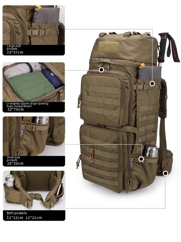Outdoor Camouflage Men's And Women's Backpack - Image 2
