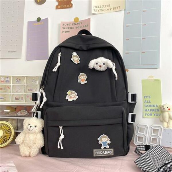 Original Simple All-match Japanese Backpack - Image 3