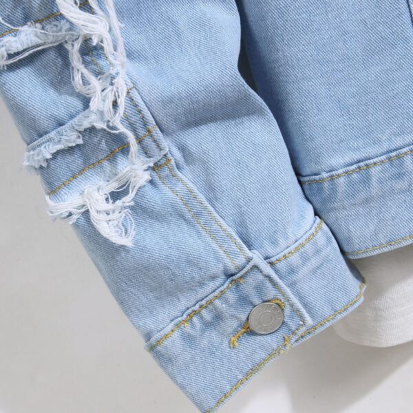 European And American Spring And Autumn Denim Coat Men - Image 4