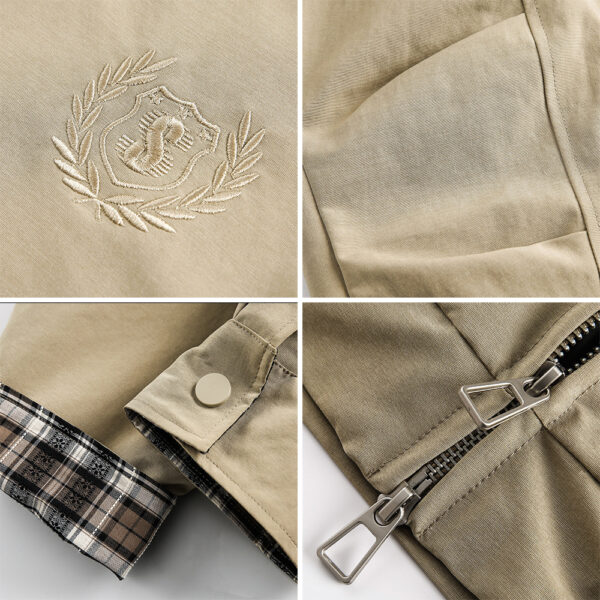 American Style Loose Jacket Trench Coat Same Style For Men And Women - Image 5