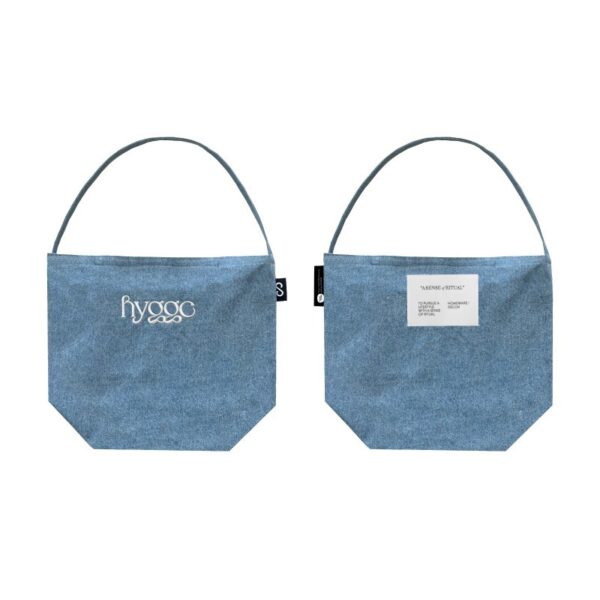 Denim Canvas Bag For Women Minimalist - Image 2