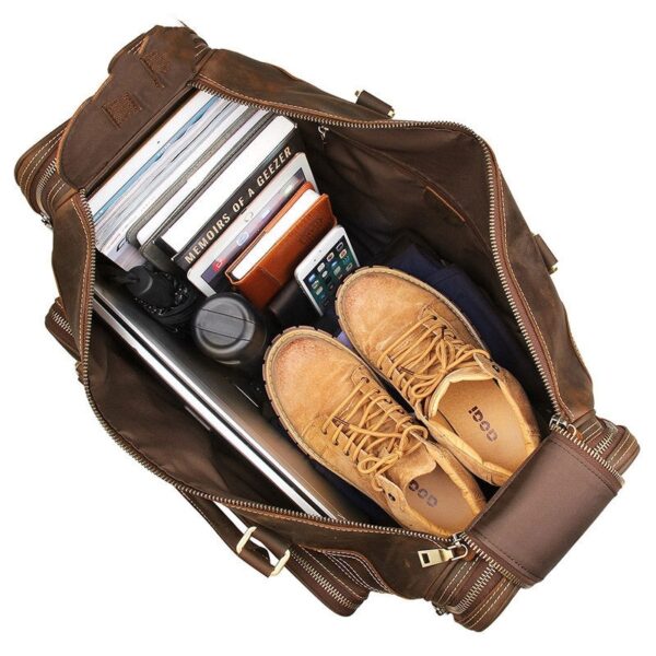 Luggage Crazy Horse Leather Long-distance Travel - Image 10