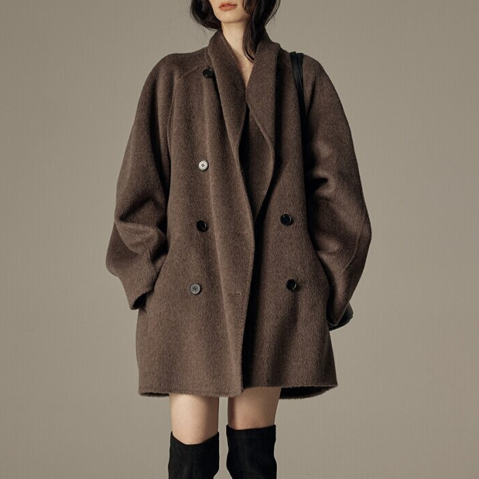 Elegant Winter Double-sided Wool Women’s Coat