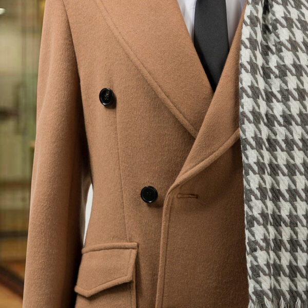 European And American Men's British Mid Length Coat - Image 8