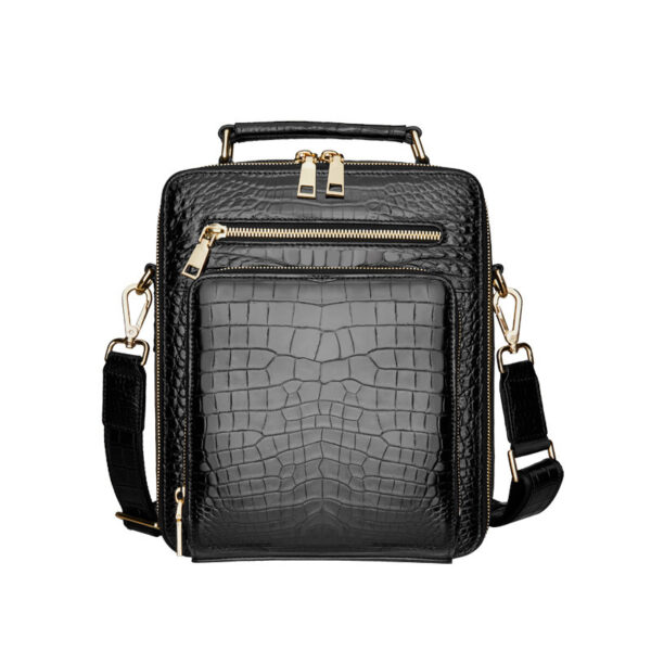 New Fashion Personalized Leather Men's Handbag - Image 4