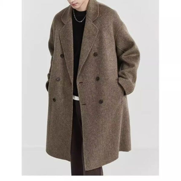 Double-sided Woolen Coat Men's Mid-length - Image 8