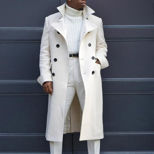 British Loose Coat Mid-Length Trench Coat - Image 3