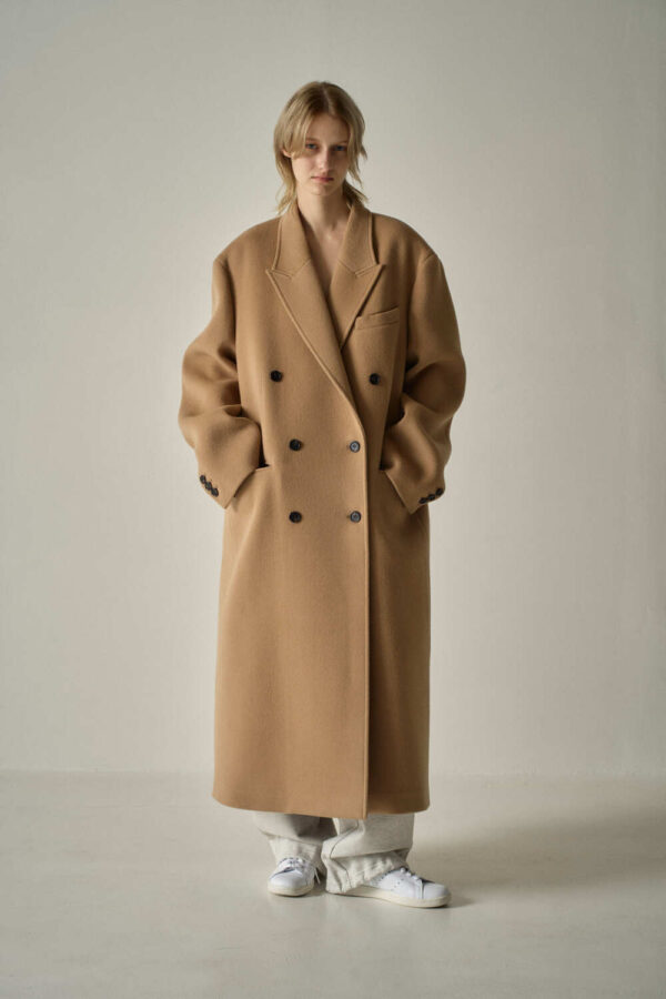 Loose And Lazy Style Thickened Woolen Coat - Image 3