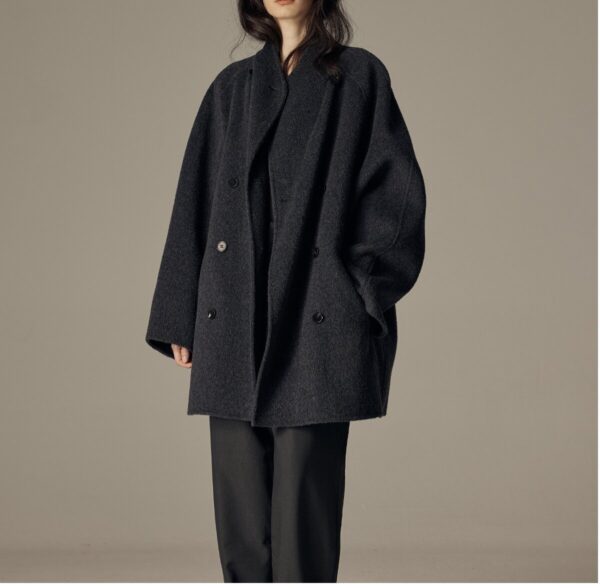 Elegant Winter Double-sided Wool Women's Coat - Image 7