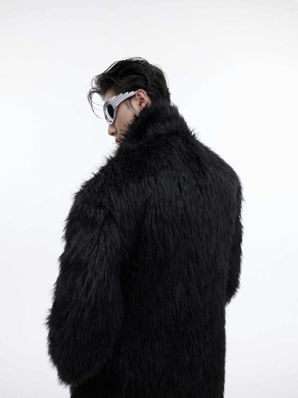 Men Long  Trench Coat - Image 5