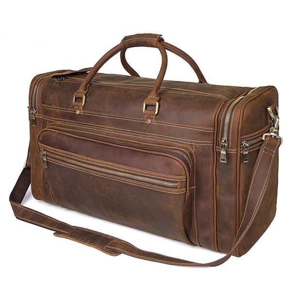 Luggage Crazy Horse Leather Long-distance Travel - Image 9