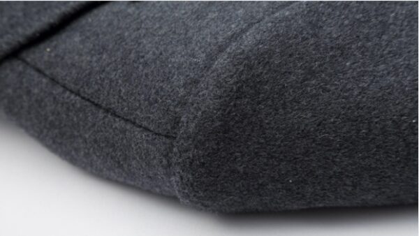 Men's woolen coat slim fit trench coat - Image 5