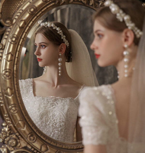 Bride Retro Super Fairy Mori Style Dream Wedding - Image 4
