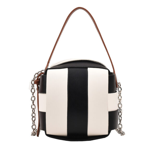 Leather Handbags For Women Vintage Spliced Fashionable - Image 6