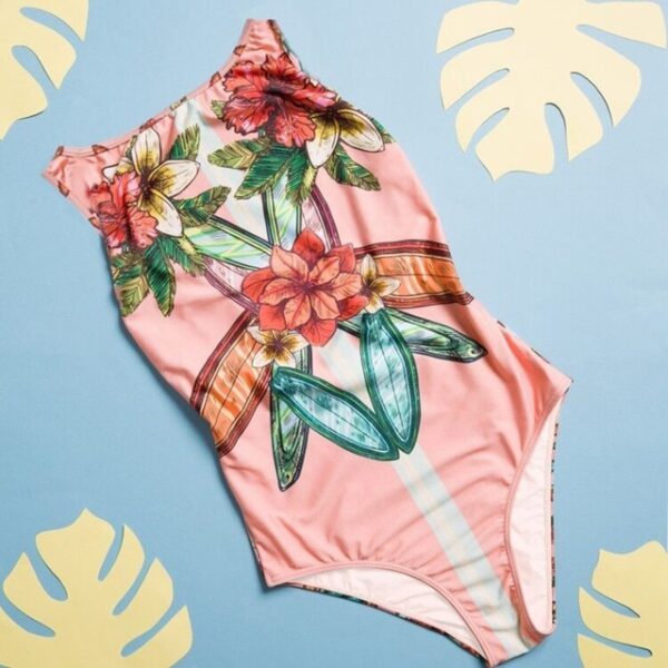 Women Monokini Swimwear Swimsuit Bikini - Image 6