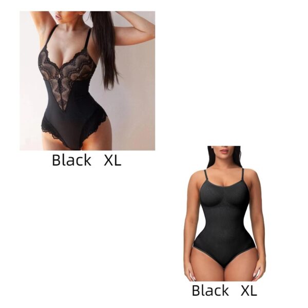 Lace Lace Stitching  Bodysuit Erotic Lingerie Women - Image 9