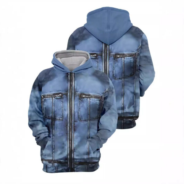 3D Digital Similar To Denim Printing Men - Image 2