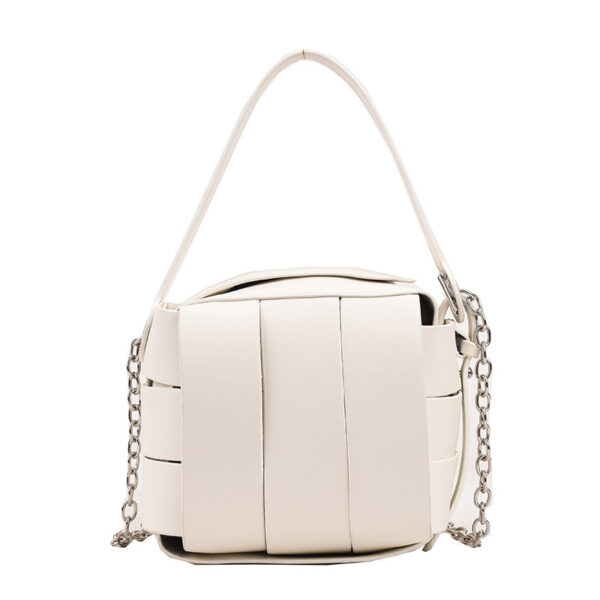 Leather Handbags For Women Vintage Spliced Fashionable - Image 3