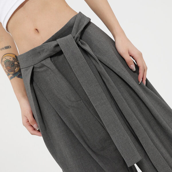 Fashion Women's Casual Pants Wide Leg Trousers - Image 3