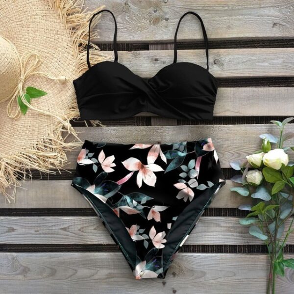 Bikini Swimwear Swimsuit Swim Suit Women Woman High Waist - Image 6