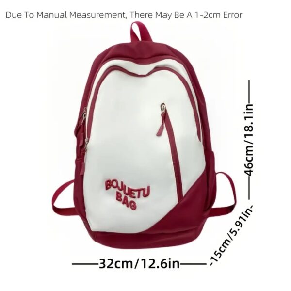 Backpack Fresh And Sweet Backpack New Casual Men's And Women's School Bags - Image 9