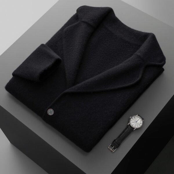 Thickened Outer Wear Sweater Loose Casual Knitted Jacket - Image 6