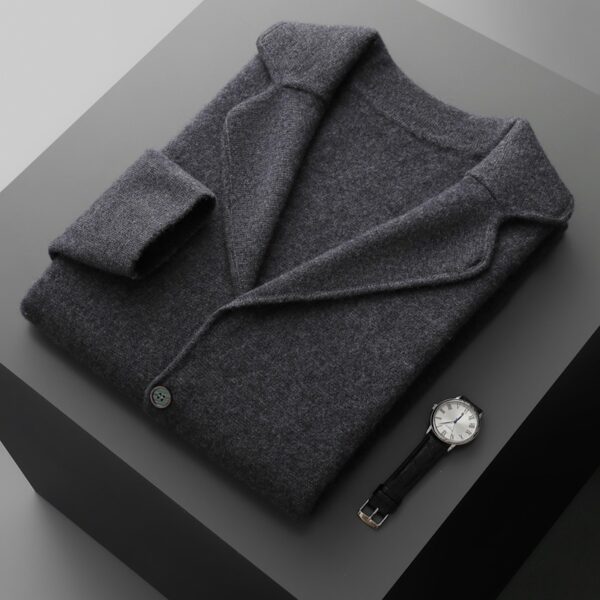 Thickened Outer Wear Sweater Loose Casual Knitted Jacket - Image 3