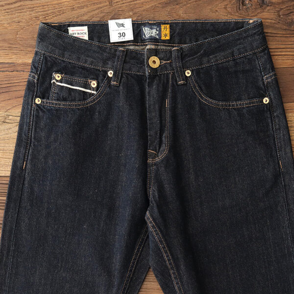 Red And White Red Ear Denim Jeans For Men