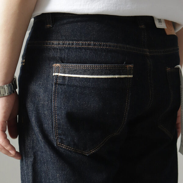 Red And White Red Ear Denim Jeans For Men - Image 2