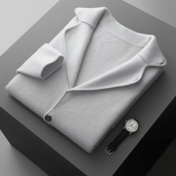 Thickened Outer Wear Sweater Loose Casual Knitted Jacket - Image 10