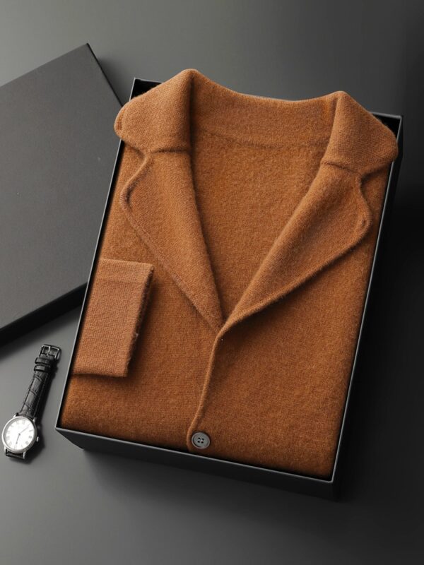 Thickened Outer Wear Sweater Loose Casual Knitted Jacket - Image 4