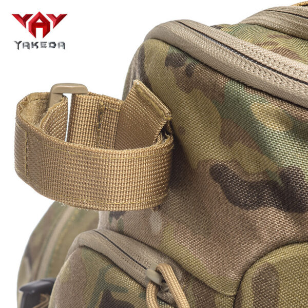 Tactical Army Camouflage Double Shoulder Outdoor Travel MOLLE Child Mother Backpack - Image 4
