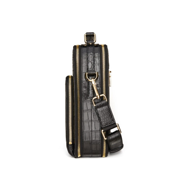 New Fashion Personalized Leather Men's Handbag - Image 5