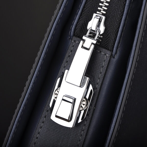 Handbagmen's Business Multi-compartment Combination Lock Briefcase - Image 5