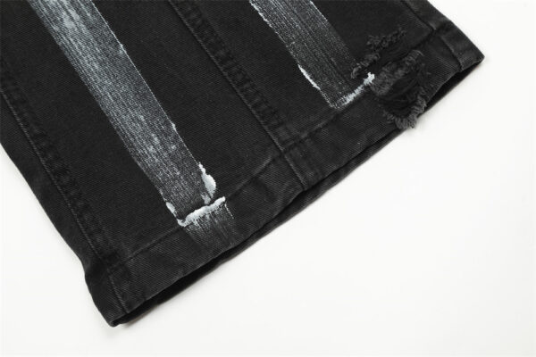 Fashion Loose Denim Bootcut Pants Men - Image 5