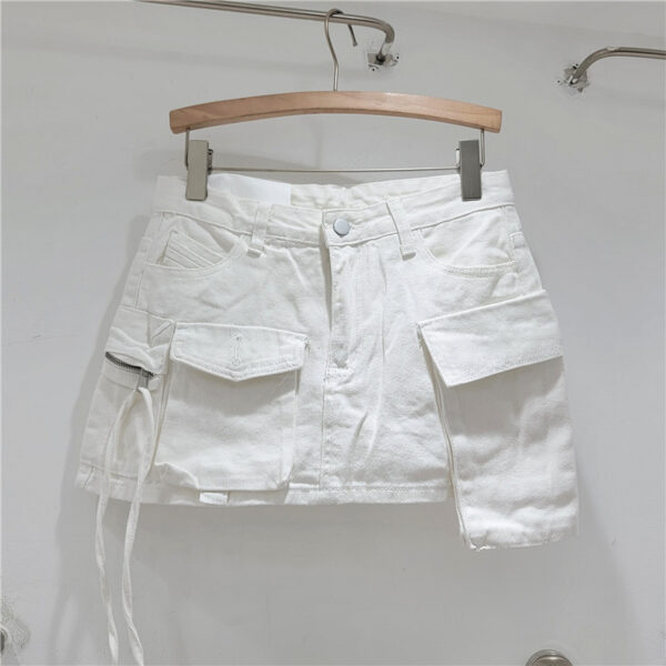 Fashion Irregular Workwear Denim Skirt Women - Image 4