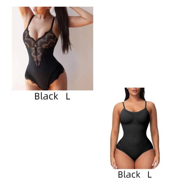 Lace Lace Stitching  Bodysuit Erotic Lingerie Women - Image 2