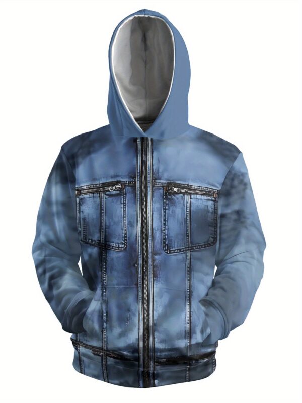 3D Digital Similar To Denim Printing Men - Image 4