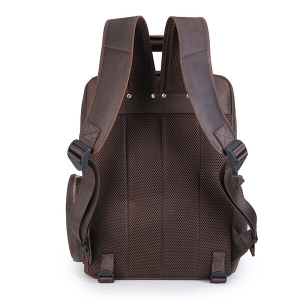 Camera European And American Crazy Horse Leather Shoulder Bag - Image 9